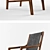 Sleek Hideout Chair 3D model small image 2