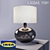 Minimalist Grey Desk Lamp - IKEA LJUSAS YSBY 3D model small image 1