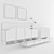 Modern Scavolini Living Room Set 3D model small image 2