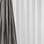 Title: Contemporary Window Drapes 3D model small image 3