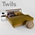  Twils Natural Bed: Organic Comfort 3D model small image 1