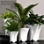 Barcelona Designer Flowerpots - Set 02 3D model small image 1