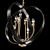 Hudson Valley Dresden Chandelier 3D model small image 2