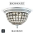 Elegant Kasbah Ceiling Light 3D model small image 1