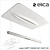 Elica EMPTY SENSE SKY: Innovative Ceiling Hood 3D model small image 1