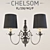 Chelsom Flemish Fl Bra - Elegant Lighting 3D model small image 1
