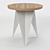 Elegant Oak Coffee Table 3D model small image 2