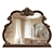 Elegant Vanity Table Mirror 3D model small image 1