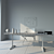 Elegant Flexform Carlotta Armchair & Cestone Table 3D model small image 2
