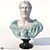 Luxurious Eichholtz Marble Statue 3D model small image 2