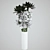 Elegant Narcissus Vase - Limited Edition 3D model small image 2