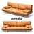 Milano Sofa: Modern, Stylish, and Comfortable 3D model small image 2