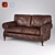 Luxurious HALO Balmoral 2 Seater Sofa 3D model small image 1