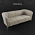 Nicca Modern Style Sofa 3D model small image 1