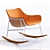 Varaschin SUMMERSET Rocking Armchair - Stylish and Comfortable 3D model small image 2