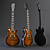 Gibson Les Paul Custom Electric Guitar 3D model small image 1