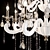 Elegant MEEROSEE Chandelier 3D model small image 2