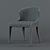Sculpted Steeple Chair 3D model small image 2