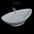 KOAN XL Detached Bath 3D model small image 2