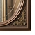 Elegant Carved Oval Mirror 3D model small image 2