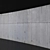 Concrete Wall Texture: 25m Long 3D model small image 2