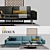 LEOLUX Bellice Sofa Set 3D model small image 1