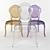 Elegant Belle Epoque Chair: Timeless Beauty! 3D model small image 2