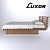 Luxor Bed: Elegant and Luxurious 3D model small image 2