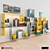 Lago Library Collection: 3D Bookshelves & Decor 3D model small image 3