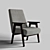 Title: Retro Soviet Armchair 3D model small image 1