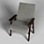 Title: Retro Soviet Armchair 3D model small image 2