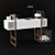 Sleek Desk Organization Set 3D model small image 1