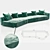 3D Architectural Sofa Model 3D model small image 1