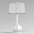 Old World Ceramic Table Lamp 3D model small image 2