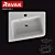 Sleek Ravak Sink 3D model small image 1