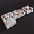 Relax Factory: Gordon Sofa & Armchair 3D model small image 2