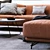 Elegant Ditre Italia LENNOX Leather Sofa 3D model small image 2