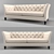 Elegant and Stylish Ethan Allen Sofa 3D model small image 1