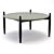 Sleek Marble Coffee Table 3D model small image 2