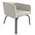 Lolyta Armchair: Stylish, Compact, Comfortable 3D model small image 1