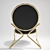 Sleek Circle Chair by Moroso 3D model small image 2