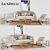 Elegant LuxDeco Furniture Set 3D model small image 1