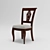 Sleek Modern Chair 3D model small image 1