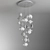 Murano Fish Chandelier: Transformable Poolside & Staircase Lighting 3D model small image 2