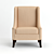 Elegant Amy Armchair by Marko Kraus 3D model small image 2