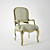 Luis Single Chair - Sleek and Stylish 3D model small image 1
