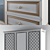 Modern Bedroom Set with Wardrobe 3D model small image 3