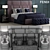 Luxury Fendi Nabucco Bed 3D model small image 3