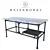 Cuisinier Metal Worktable: Industrial Elegance 3D model small image 1