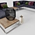 Gloster Cloud: Modular Sofa Collection & Ambient Lamps 3D model small image 2